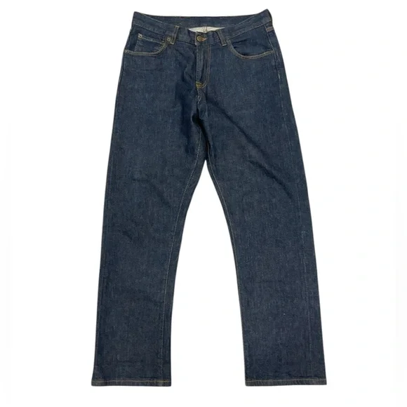 Corridor Men’s Blue Slim Straight Selvedge Jeans - Picture 1 of 6